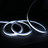 10x10mm top bend neon flex curved over an arch, 6000K cool white, 48V IP67 waterproof