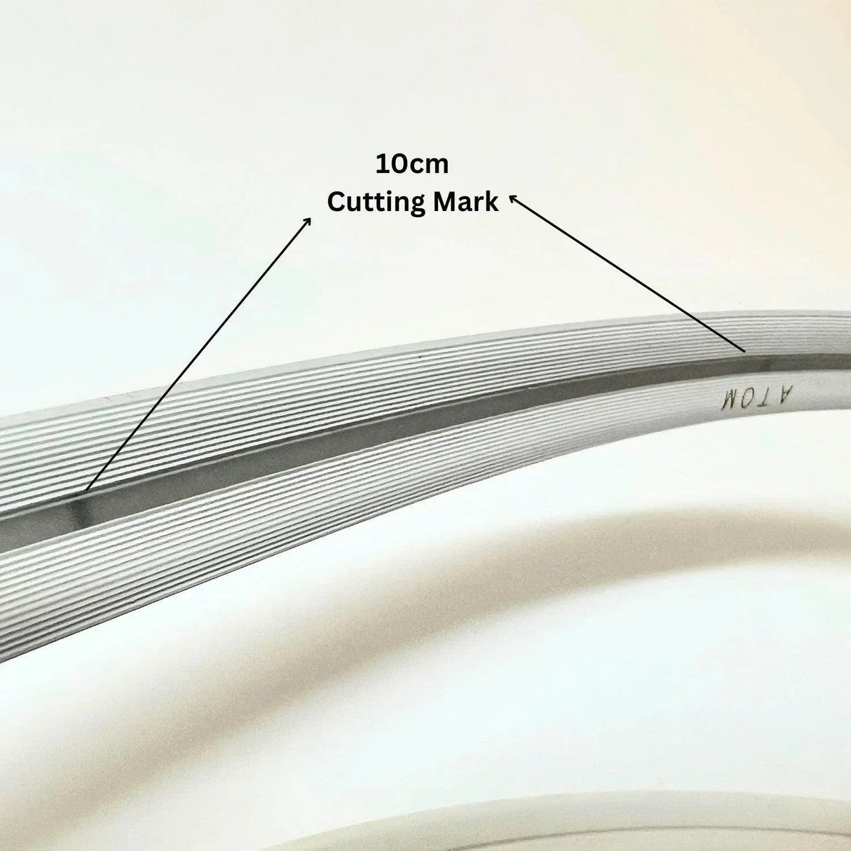 Warm White Neon Flex 3000K 16x16mm 220V 240V Top Bending IP65 10cm Cut with UK Plug - ATOM LED