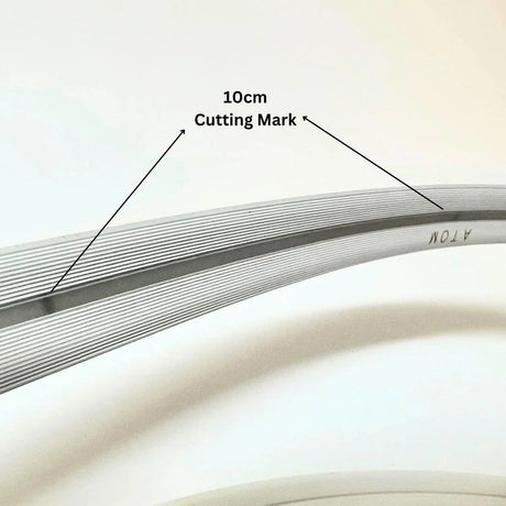Natural White Neon Flex 4000K 16x16mm 220V 240V Top Bend IP65 10cm Cut with UK Plug - ATOM LED