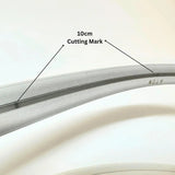 Natural White Neon Flex 4000K 16x16mm 220V 240V Top Bend IP65 10cm Cut with UK Plug - ATOM LED