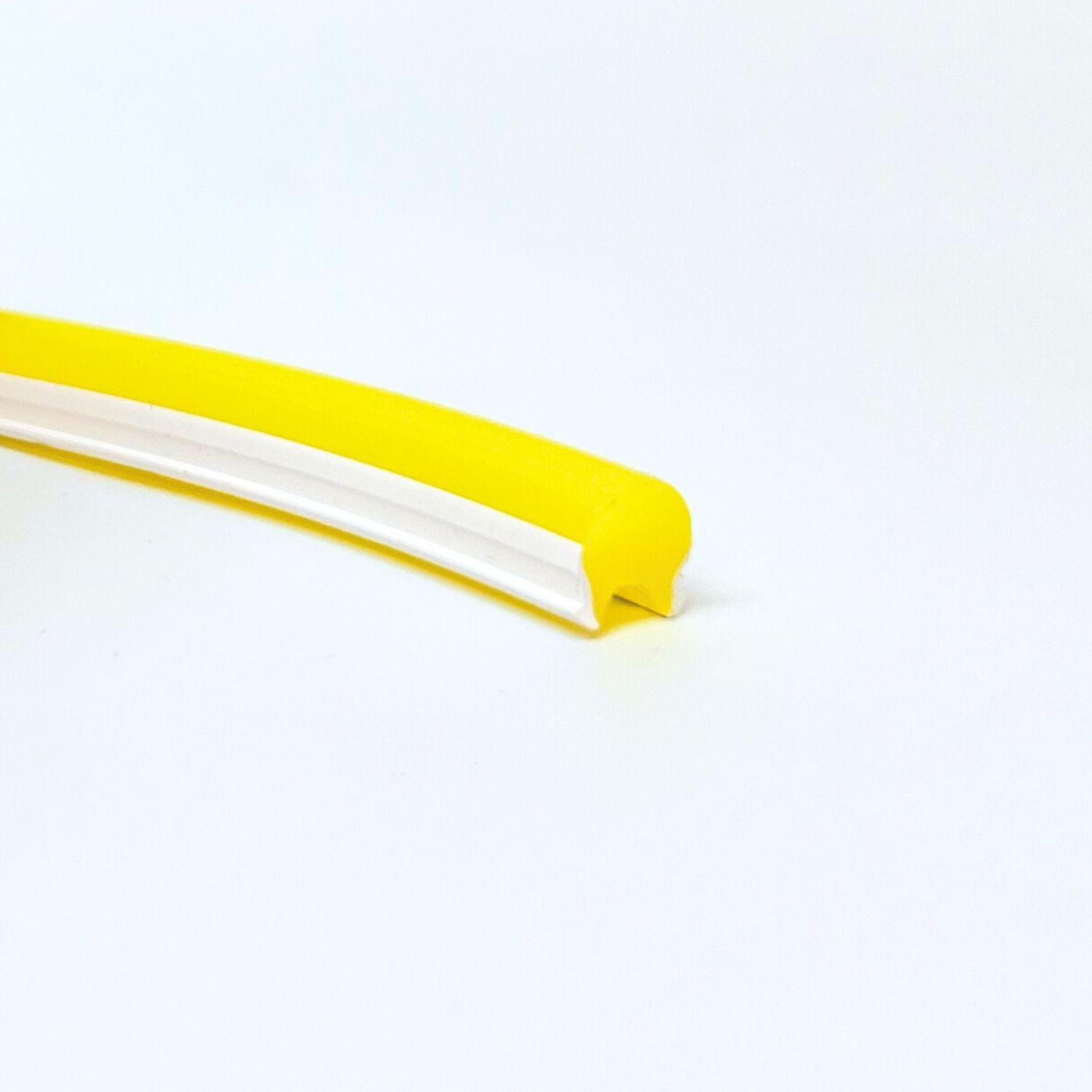 Lemon Yellow Silicone Neon Flex Tube Diffuser Body for LED Strip Light UK LED Lights