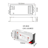 Miboxer Zigbee 3.0 E2-ZR 2 in 1 LED Light Strip Controller 12V-24V - UK LED Lights