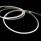 Mini Natural White Neon Flex 4000K 24V 4x10mm IP65 Waterproof 168LEDs/m - UK LED Lights