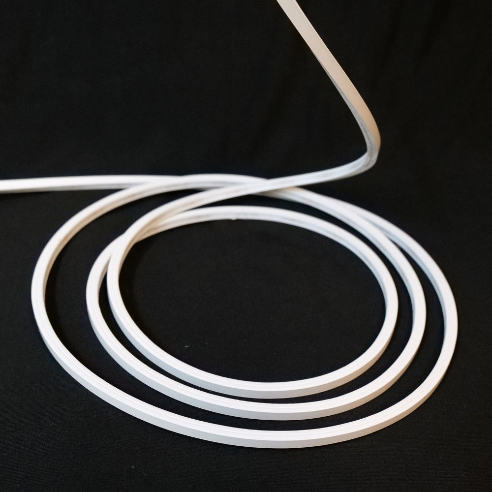 Micro Mini Cool White Neon Flex 6000K 24V Top Bend 4.5x4.5mm IP65 Waterproof 240LEDs/m