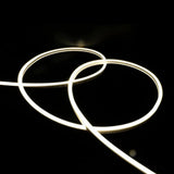 Decking Natural White LED Neon Flex 4000K 24V 6x12mm IP67 Waterproof 1cm Cut 15m | UK LED Lights