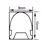 Natural White Silicone Neon Flex Tube Diffuser Body for LED Strip Lights Neon Signs 8mm - UK LED Lights