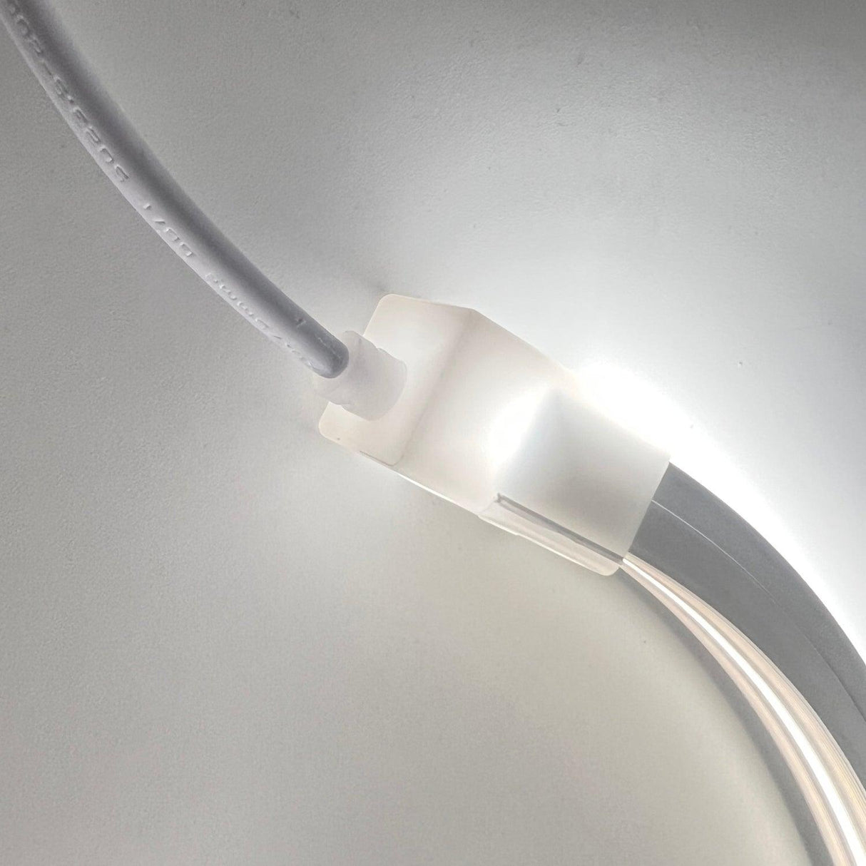 Red LED Neon Flex 220V 240V Top Bending 20cm Cut IP65 with UK Plug - UK LED Lights