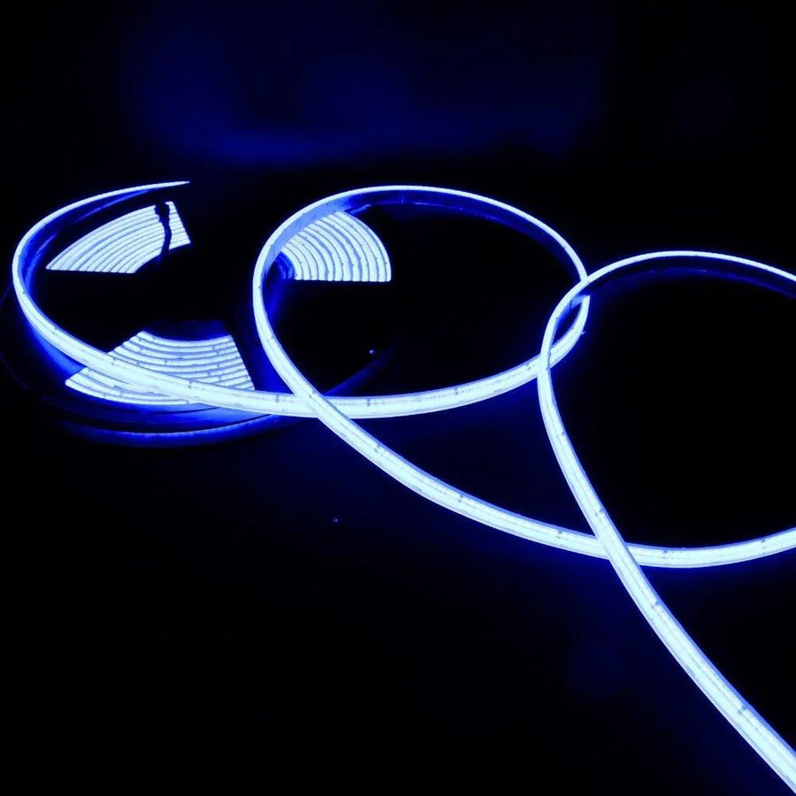 RGB COB LED Strip 24V IP68 Waterproof 840 LEDs/m 5cm Cut – UK LED Lights