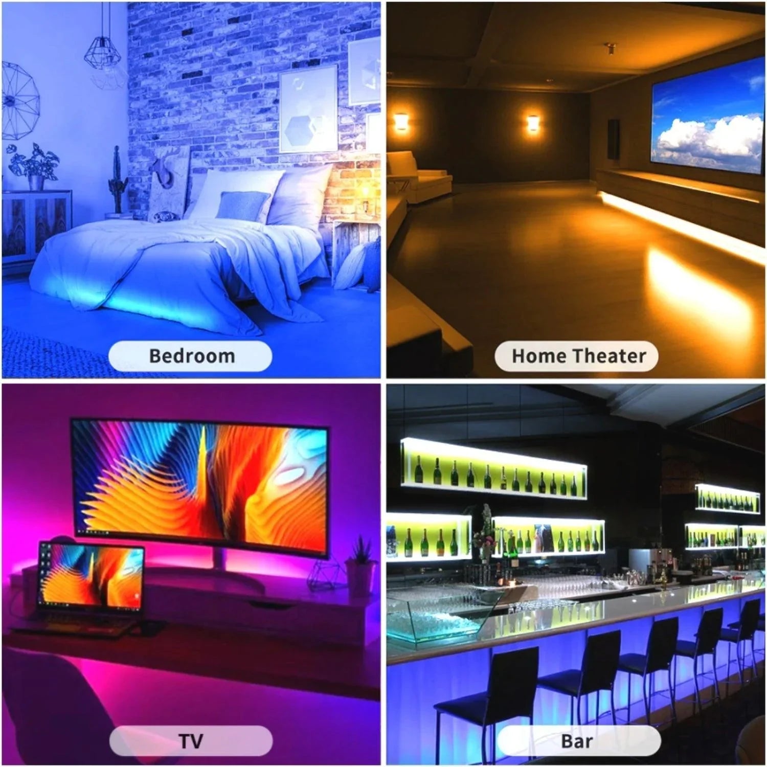 Gaming LED Lights | RGB Strip Lights For Gaming Room – UK LED Lights