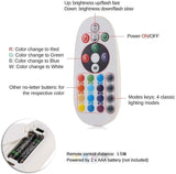 RGB LED Strip 220V 240V 120 LEDs/m IP65 Waterproof WIFI App Control Work With Google & Alexa - UK LED Lights