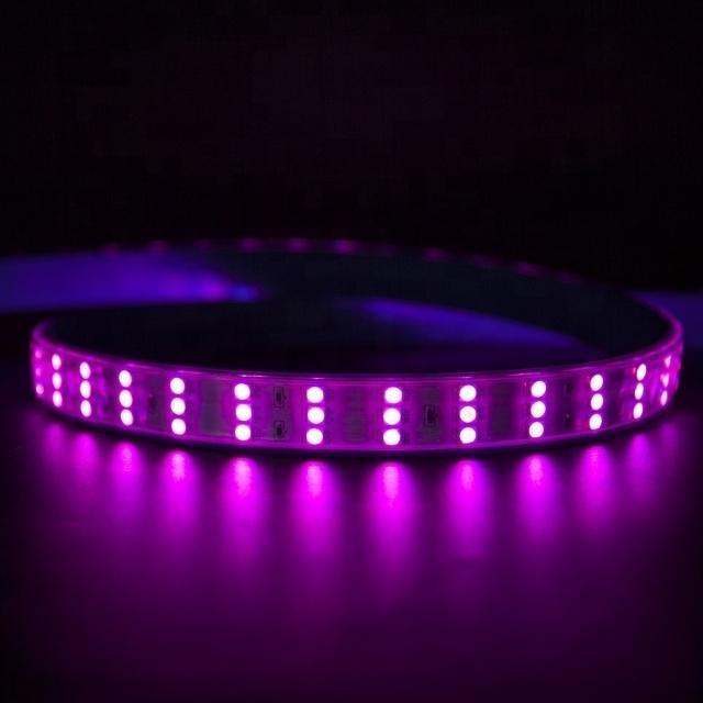 RGB LED Strip 220V 240V 144 LEDs/m IP65 Wireless Bluetooth App Control with Remote - UK LED Lights
