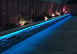 Blue LED Neon Flex 8x16mm 120LEDs/m AC 220 240V IP67 Waterproof with UK Plug - ATOM LED