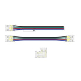 10mm 4-Pin Connectors Kit for RGB COB LED Strip Light IP20