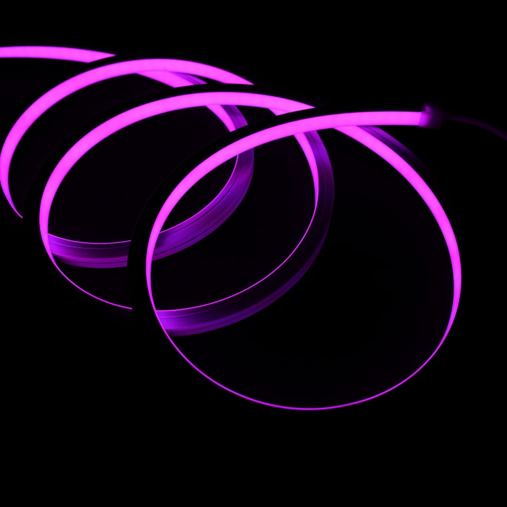 RGBW (3000K) LED Neon Flex 13x13mm IP67 Waterproof 48V 20 Metre