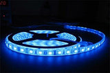 Blue LED Strip 12V 5050 IP65 Waterproof 60LED/m 5 metre - UK LED Lights
