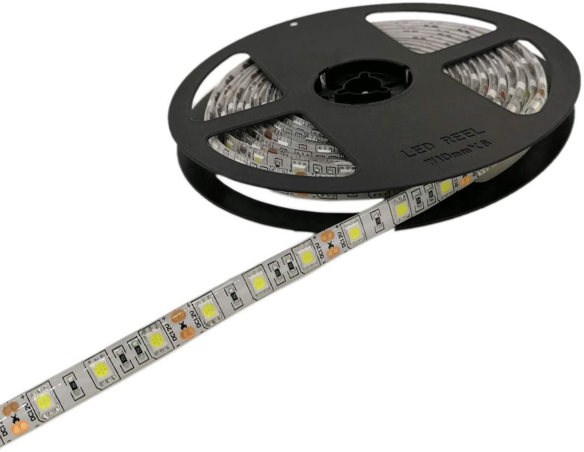 Red LED Strip 12V 5050 IP65 Waterproof 60LED/m 5 metre - UK LED Lights