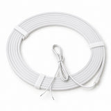 UK LED Lights — 4x6mm FreeCut Mini Neon Flex full unlit white silicone coil with power lead