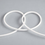UK LED Lights — 4x6mm FreeCut Mini Neon Flex flexible white silicone strip in loose unlit loops