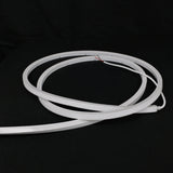 Unlit 15×15mm side-bend Neon Flex coil with end cap and cable