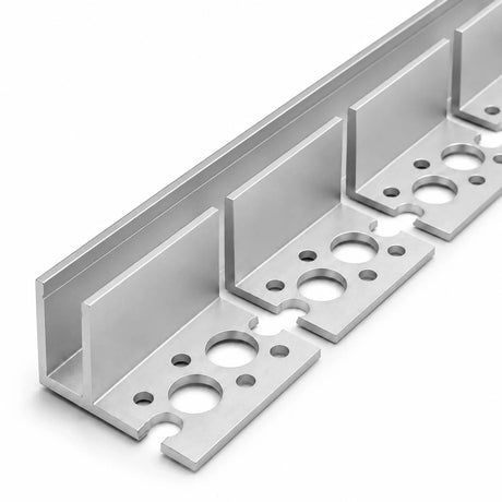Bendable Tile-In Aluminium LED Profile for 15×15mm Neon Flex – dimensions and installation reference