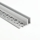 End view of the aluminium channel sized for 8×16mm Neon Flex