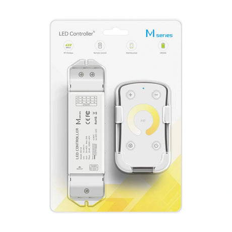 LTECH M2 + M4-5A CCT LED Controller & Remote, 12–24V 20A – main product view