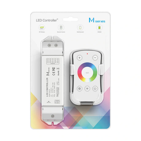 LTECH M4 + M4-5A RGBW LED Controller & Remote, 12–24V 20A – main product view