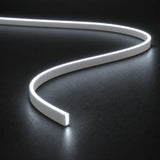 UK LED Lights FreeCut mini neon flex 4x10mm 6000K cool white — illuminated close-up product illustration