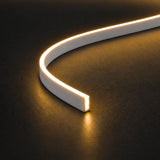UK LED Lights FreeCut mini neon flex 4x6mm 2700K warm white — illuminated close-up product illustration