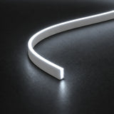 UK LED Lights FreeCut mini neon flex 4x6mm 6000K cool white — illuminated close-up product illustration