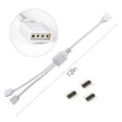 ATOM LED 1 to 2 Ports Female/Male Connection Cable 4 Pin Splitter Cable - UK LED Lights