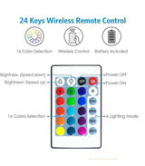 RGB LED Strip Light SMD5050 RGB 220-240V IP67 Waterproof 60LED/m Full Kit - ATOM LED