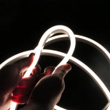 RGBW 10x18mm horizontal bend neon flex IP67 waterproof 48V
