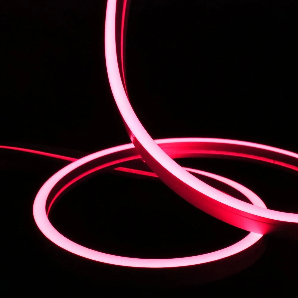 RGBW 10x18mm neon flex bending side to side horizontal