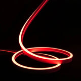 48V RGBW neon flex horizontal bend decking perimeter lighting