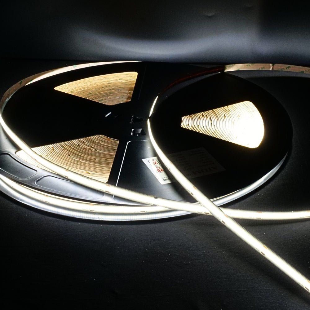 Extra Long Natural White 4000K COB LED Strip 48V 480LEDs/m IP20 - UK LED Lights