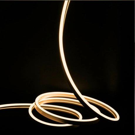 Warm White Neon Flex 24V 8x16mm 120LEDs/m IP65 Waterproof 5cm Cut - UK LED Lights