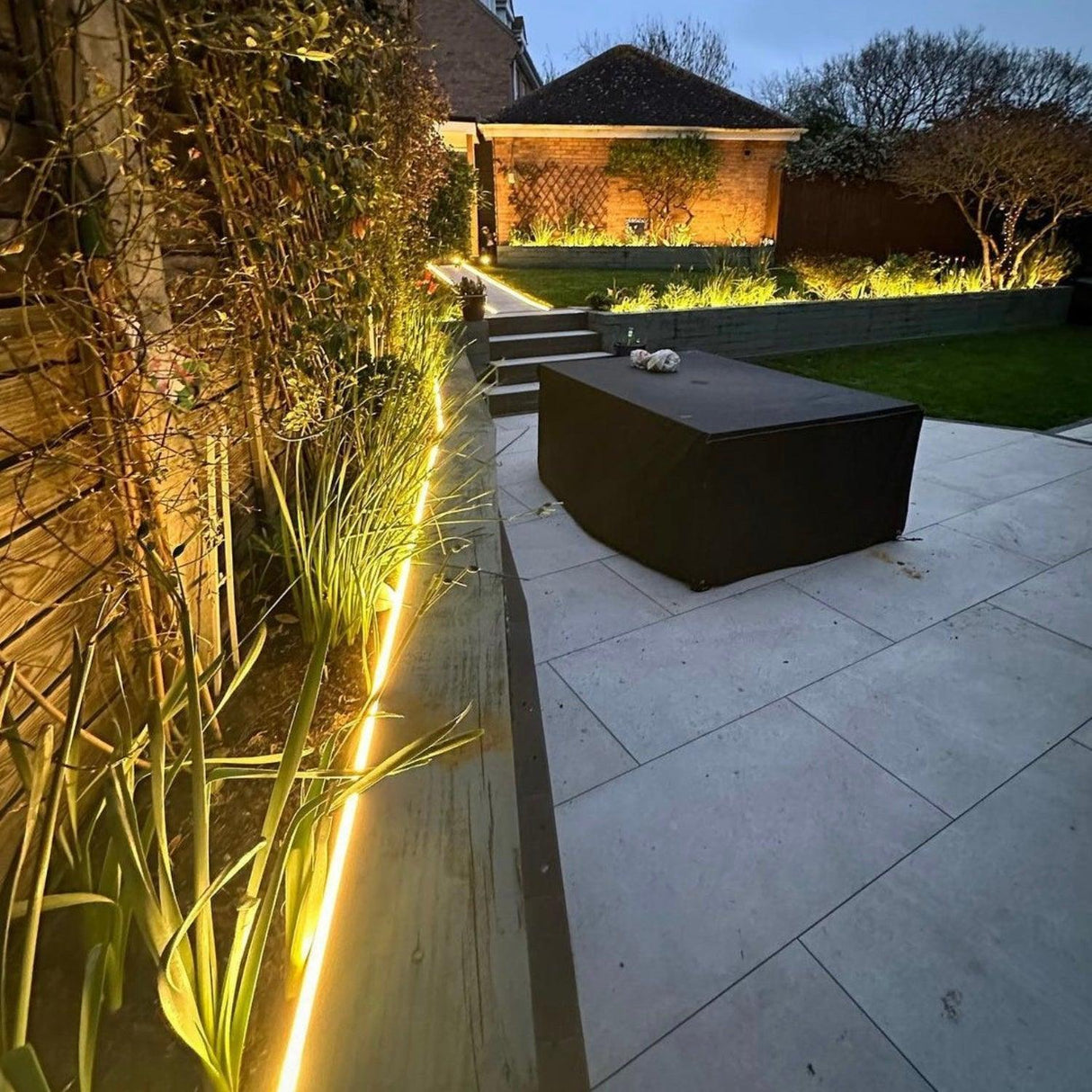 Decking LED Lights White 6x12mm IP67 24V 5cm Cut 20m - View 4 | UK LED Lights