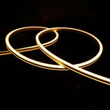 Warm White LED Neon Flex 2700K 24V 6x12mm IP67 Waterproof 5cm Cut 20m | UK LED Lights