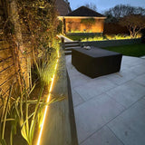 Decking Warm White LED Neon Flex 3000K 24V 6x12mm IP67 Waterproof 1cm Cut 15m | UK LED Lights