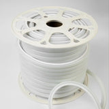 Warm White LED Neon Flex 16x16mm D Shape Vertical Bending 120LEDs/m 220V 240V IP67 Waterproof with UK Plug - ATOM LED