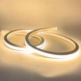 Warm White Neon Flex 3000K 16x16mm 220V 240V Top Bending 20cm Cutting IP65 Waterproof with UK Plug - ATOM LED