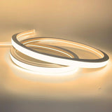 Warm White Neon Flex 3000K 16x16mm 220V 240V Top Bending 20cm Cutting IP65 Waterproof with UK Plug - ATOM LED